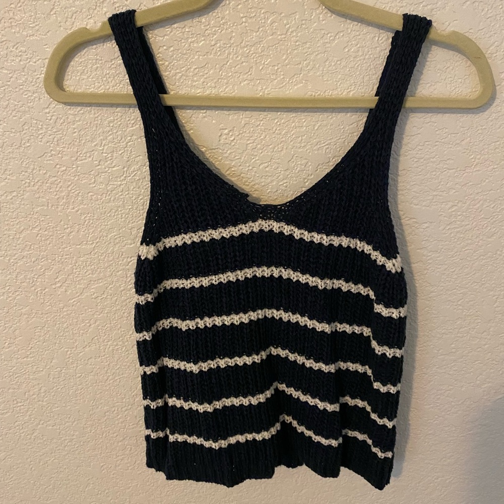 Knitted tank top